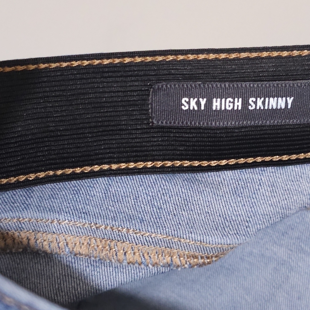 Torrid Sky High Skinny Jeans, Size 22 SHORT - Picture 2 of 4